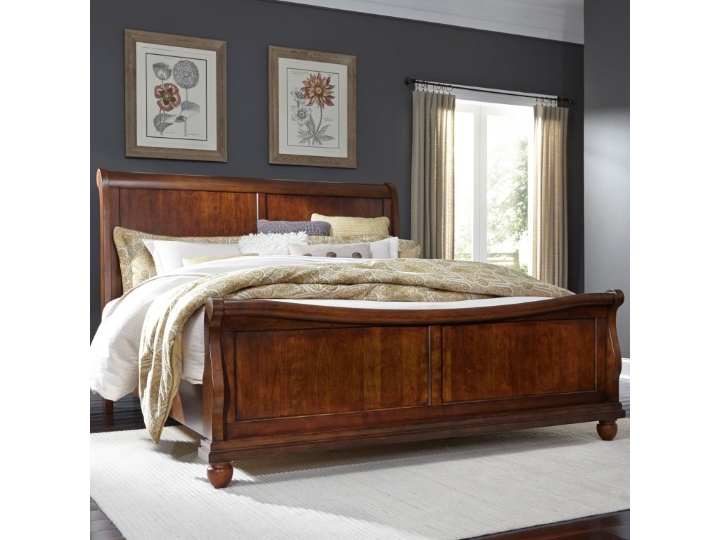 Queen Sleigh Bed