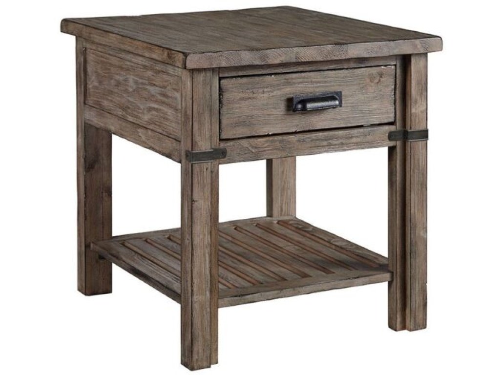 Drawer End Table