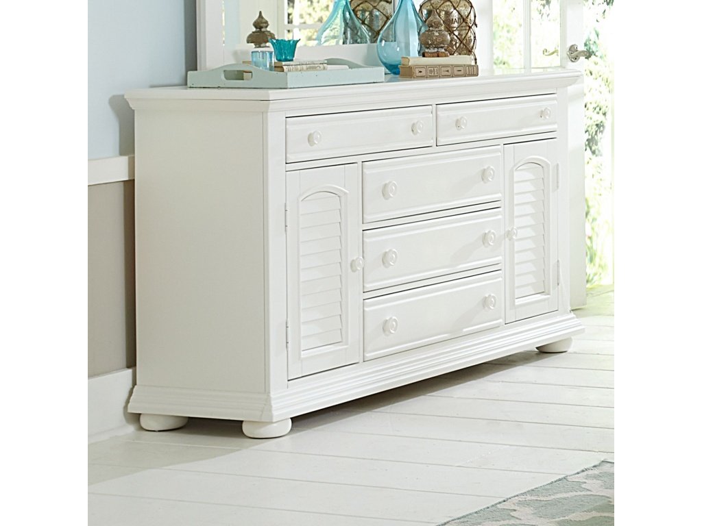 2 Door 5 Drawer Dresser