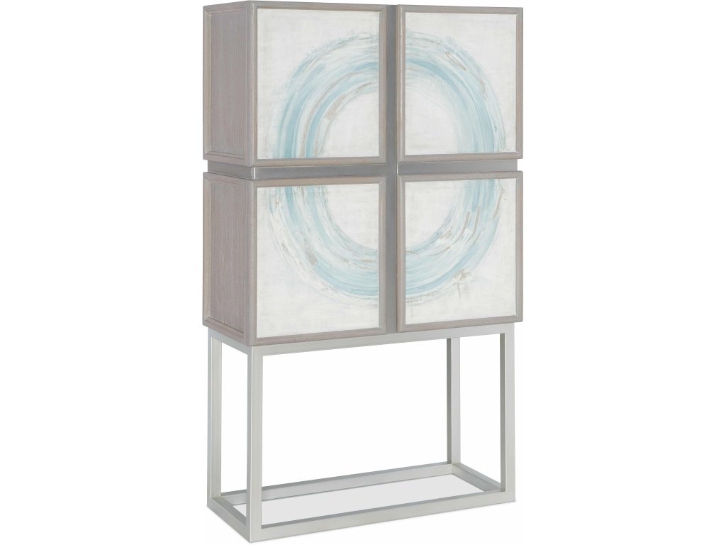 Melange Kandin Bar Cabinet