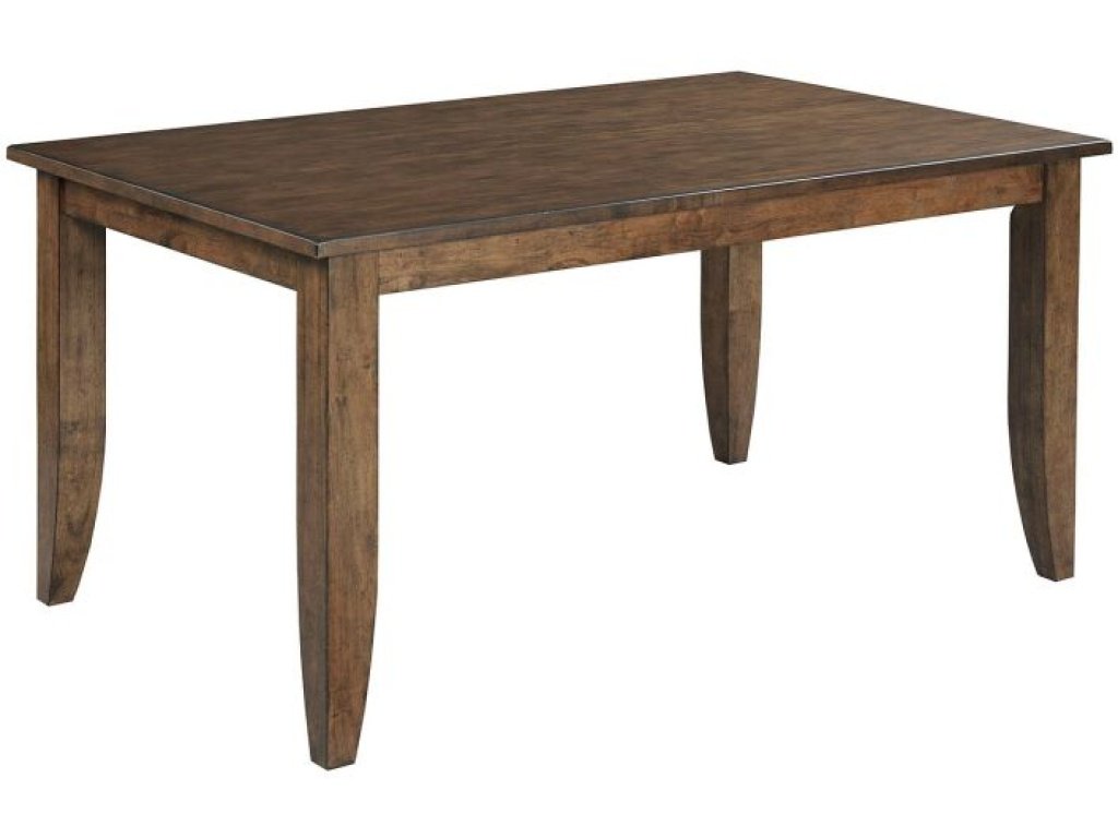 60" Rectangular Leg Table