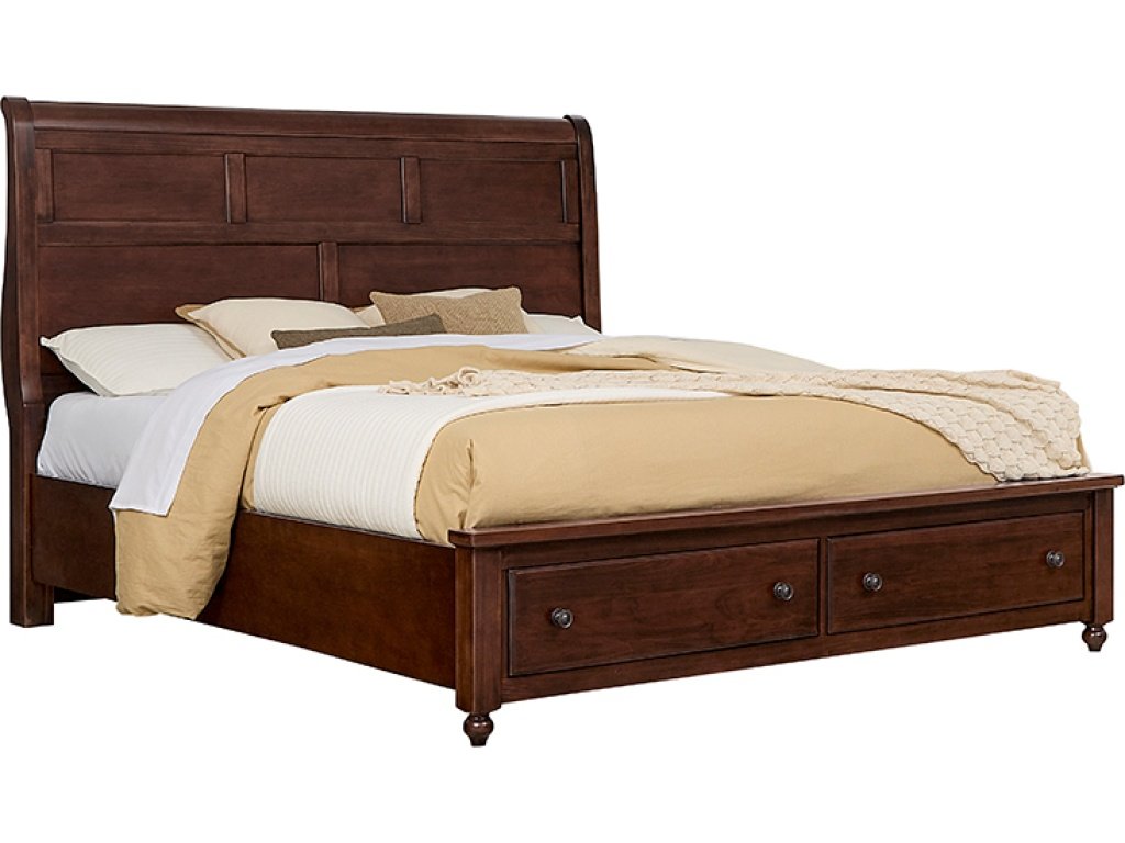 Sleigh Storage Bed