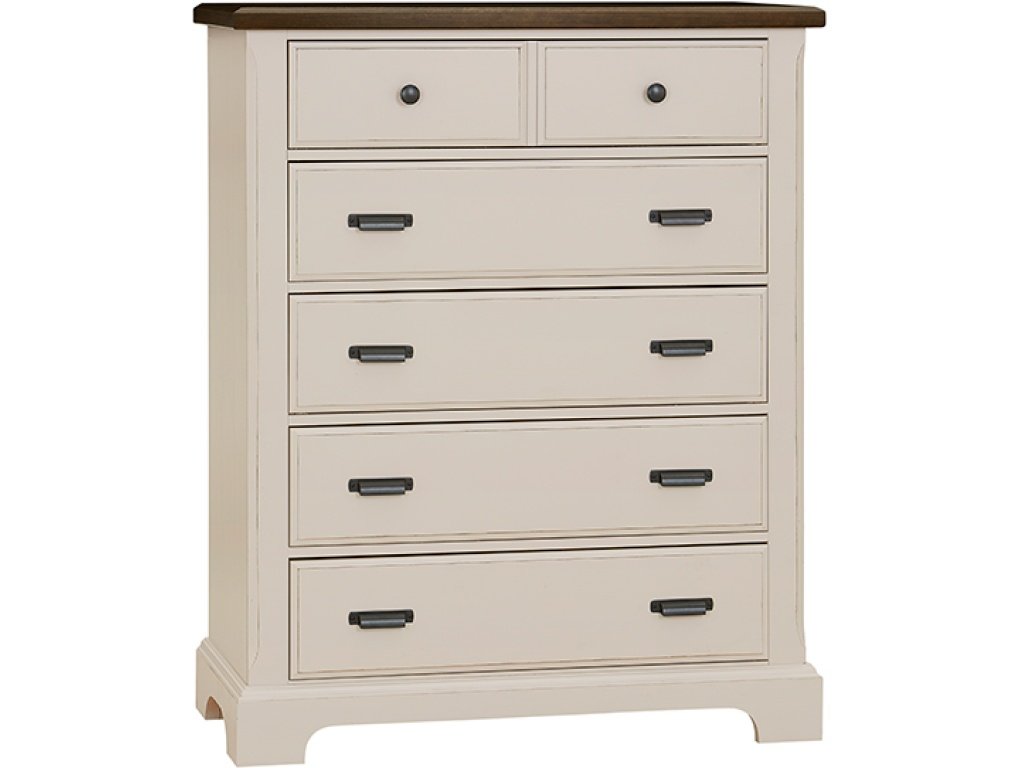 Two-Tone Chest -5 Drwr