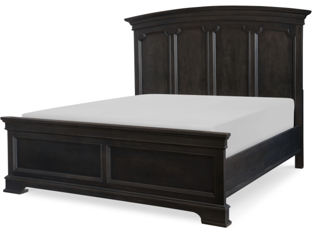 Arched Panel Bed, King