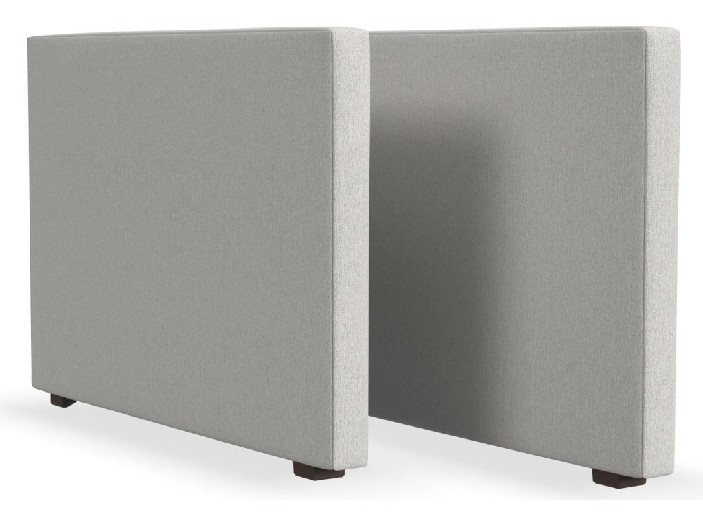 Flex Gray Fabric Pair of Narrow Arms