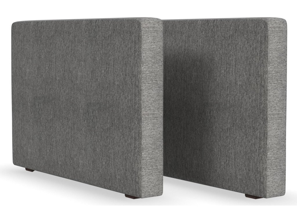 Flex Gray Fabric Pair of Standard Arms