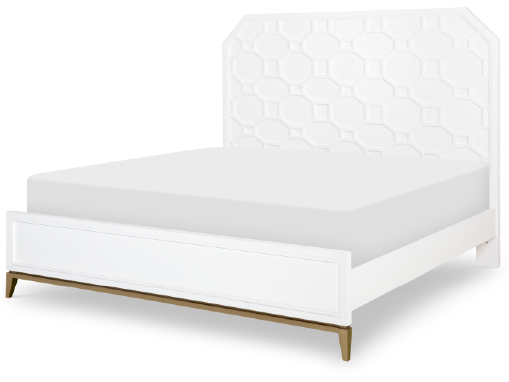 Lattice Panel Bed, Queen