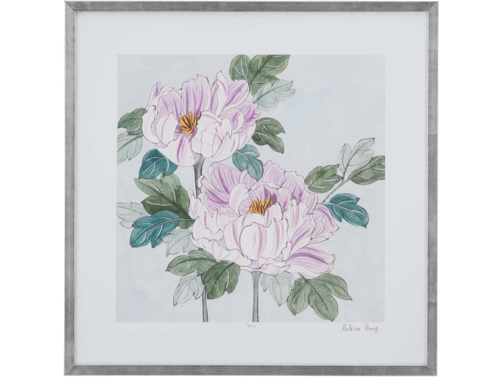 Striped Peonies II