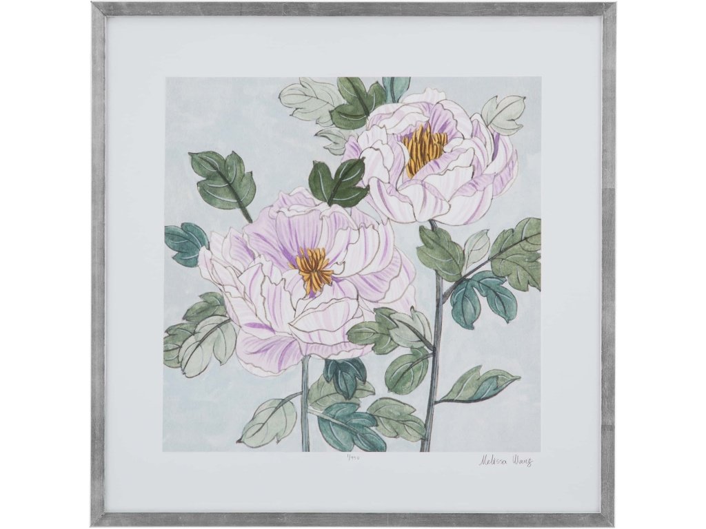 Striped Peonies III