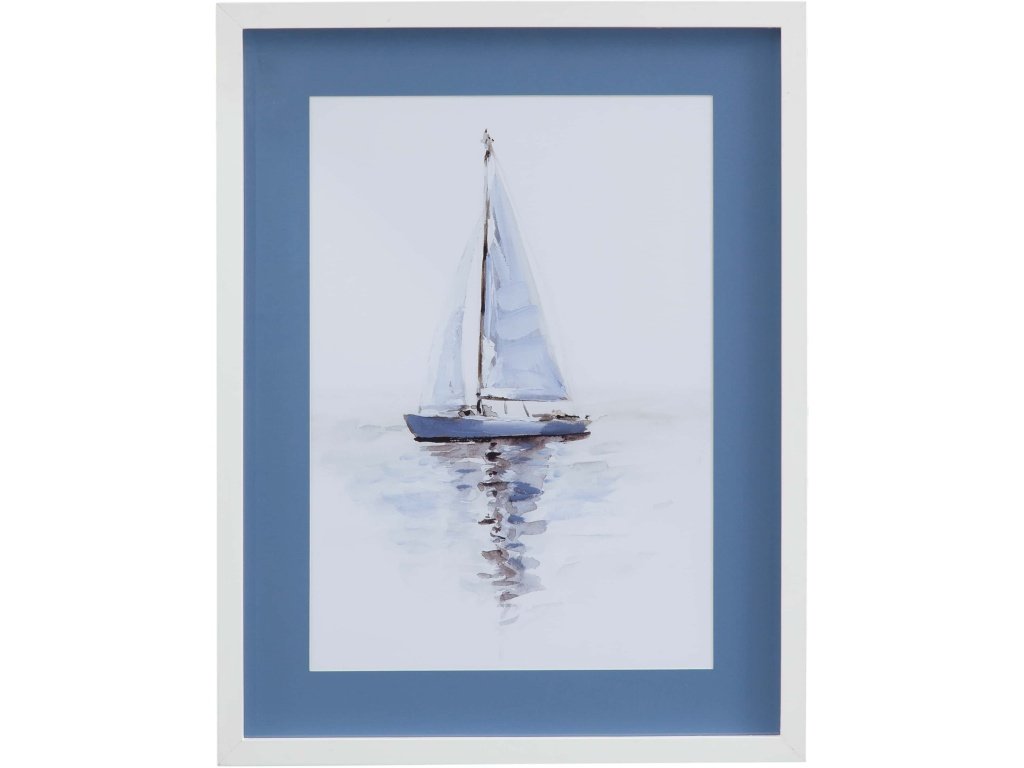 Mirrored Sailboat II