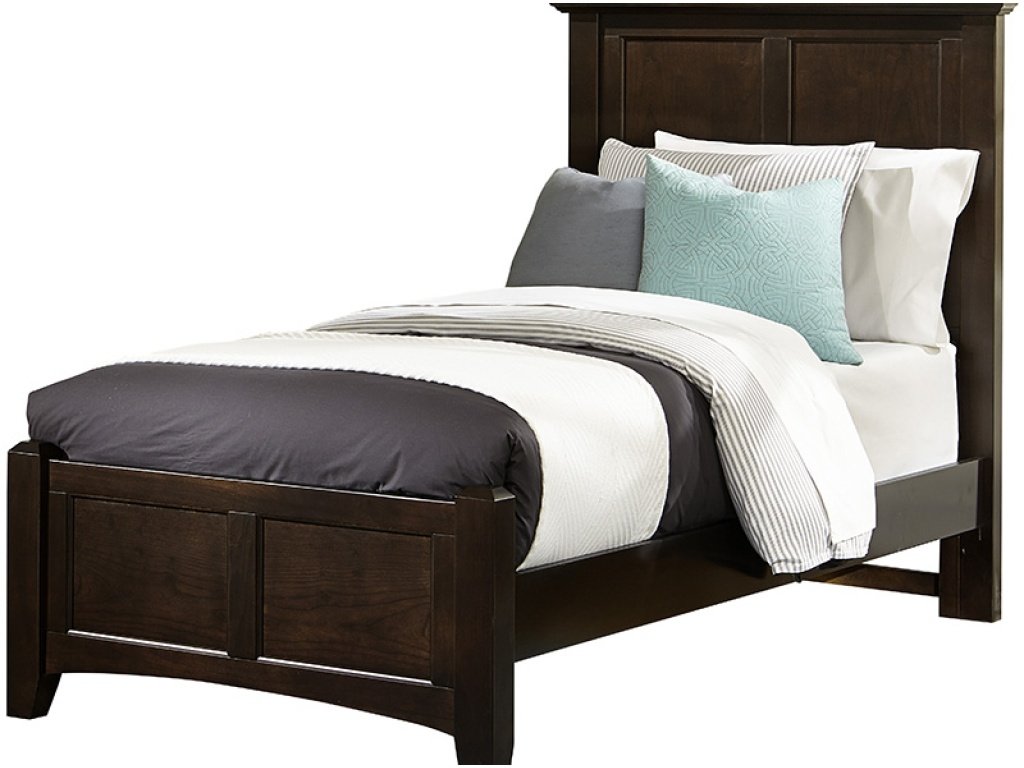 Twin Mansion Bed - Merlo Finish