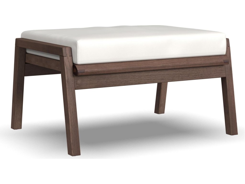 Nova Canvas Natural Ottoman