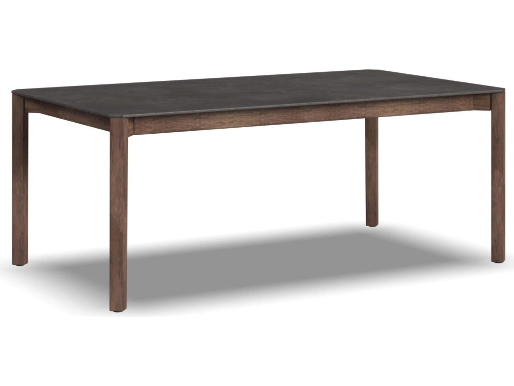 Nova Canvas Natural Rectangular Dining Table
