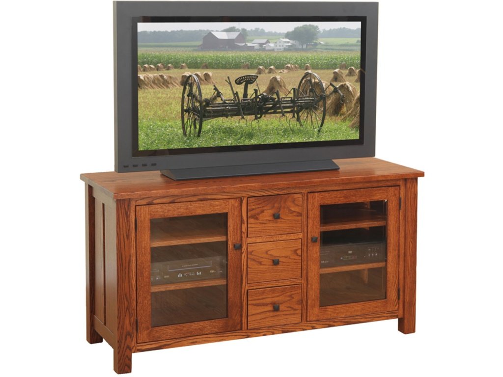 Canted Mission Media Console – 56″W