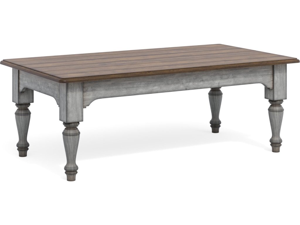 Plymouth Gray Rectangular Coffee Table