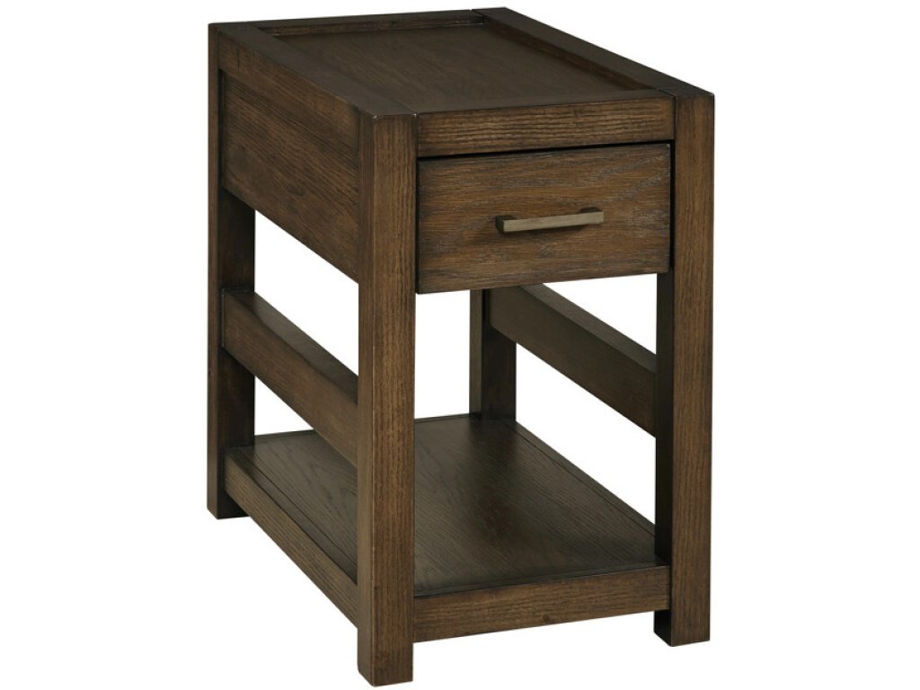 Rectangular Drawer Chairside Table