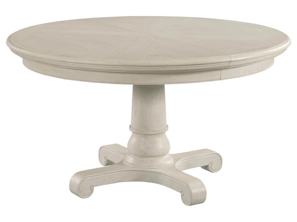 Caswell Round Dining Table Complete