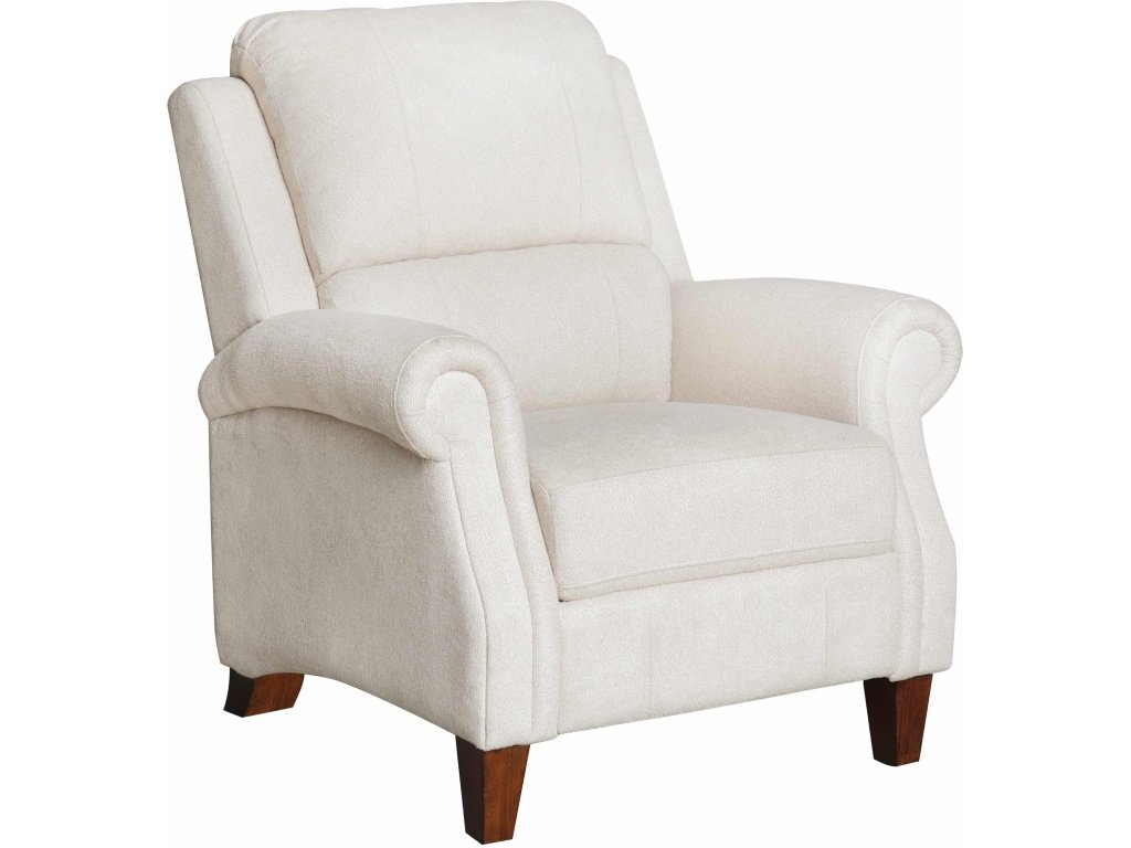 PRI Manual Push Back Recliner - Cream