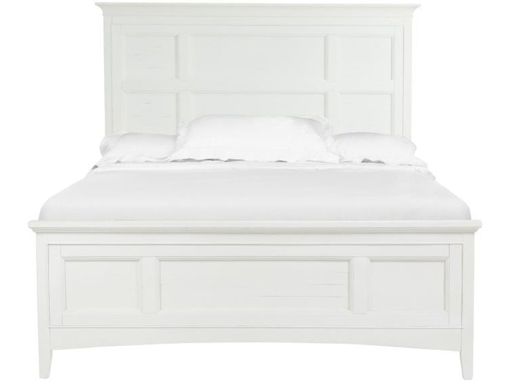 Complete Queen Panel Bed with Regular Rails