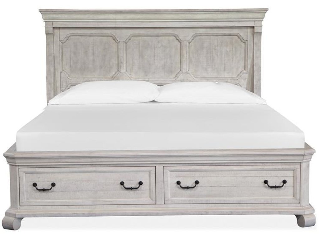 Complete Queen Panel Storage Bed