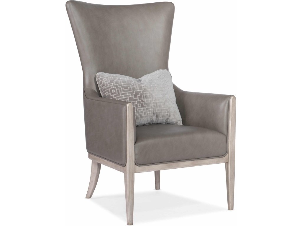 Kyndall Club Chair with Accent Pillow