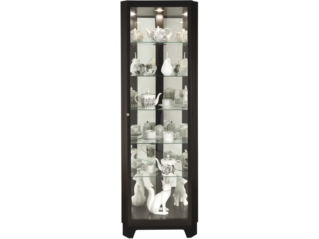 Melissa Iv Corner Curio Cabinet