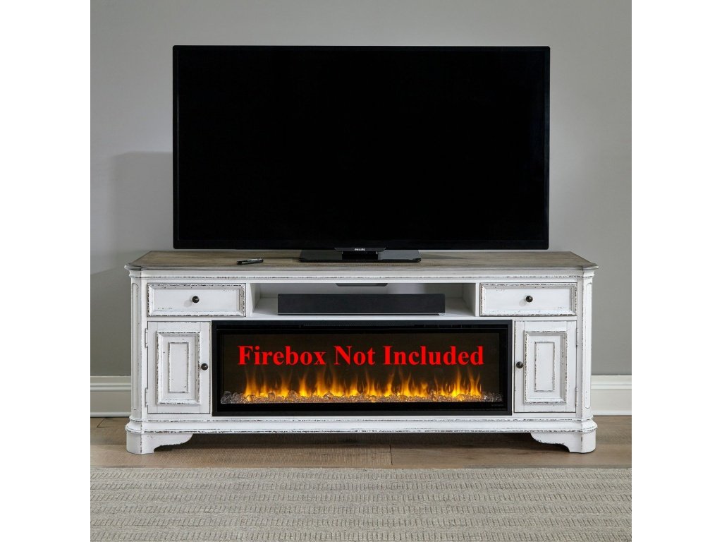 82 Inch Fireplace TV Console