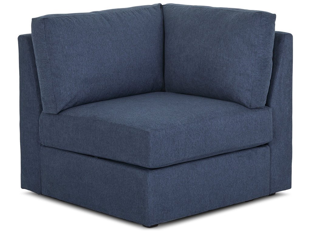 Flex Gray Fabric Corner Chair