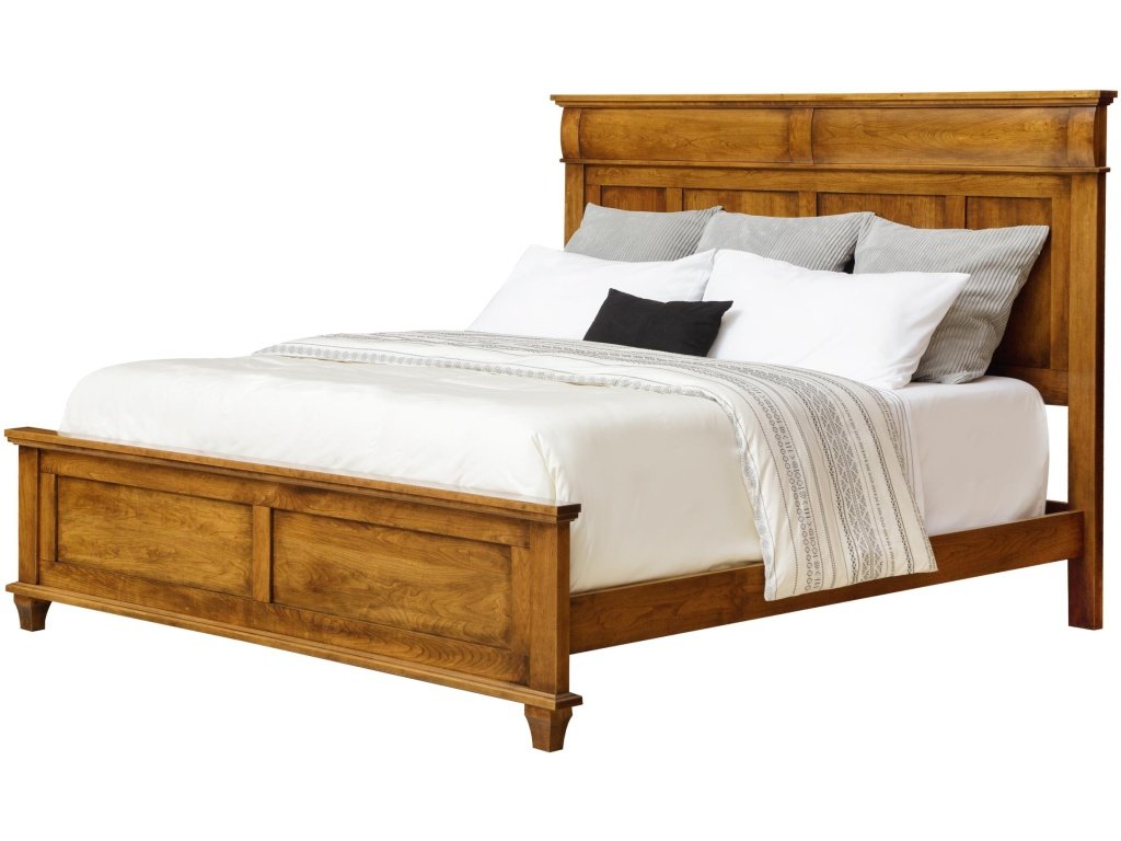 Panel Bed With Standard Footboard