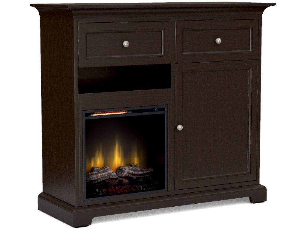46" Wide / 41" Extra Tall Fireplace Console