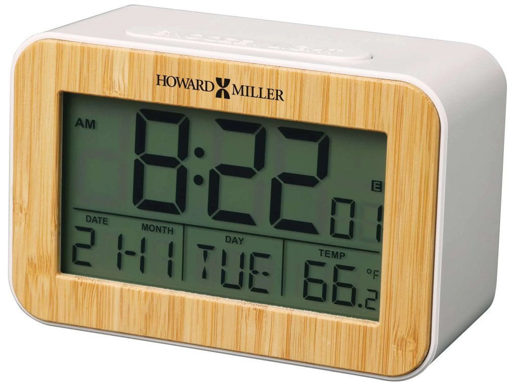 Bamboo Box Alarm Clock