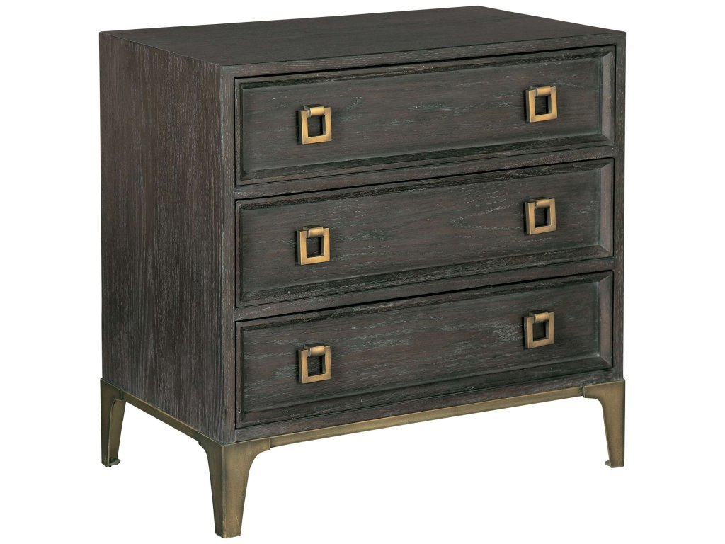 Edgewater Three Drawer Nightstand