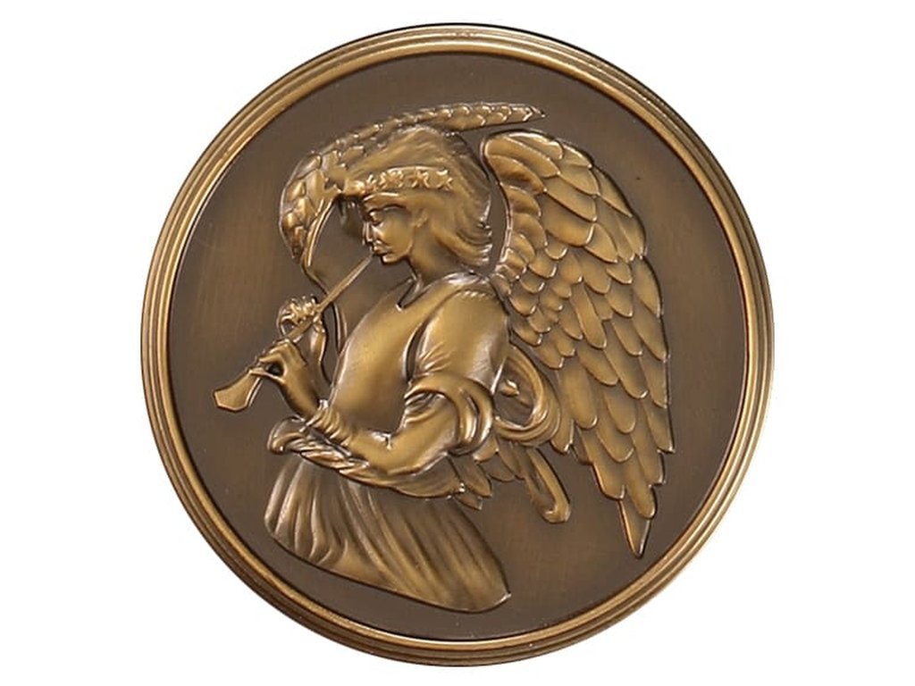 Angel Memorial Medallion