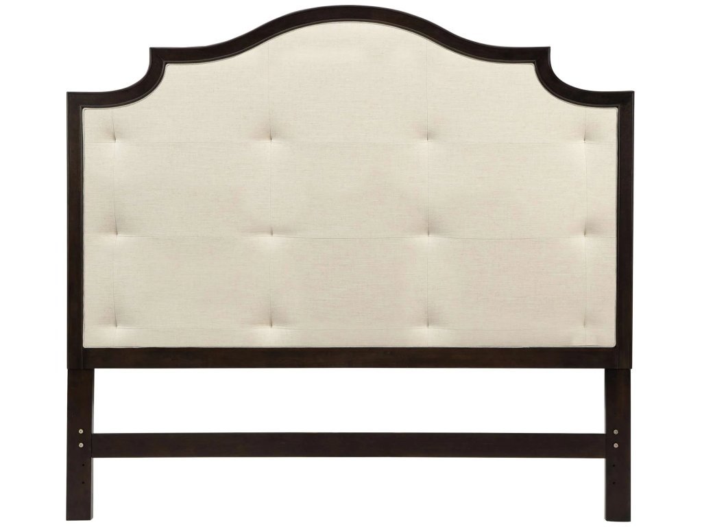King Arched Headboard With Tufting