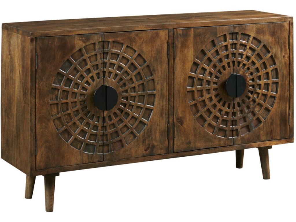 Radial Four Door Cabinet