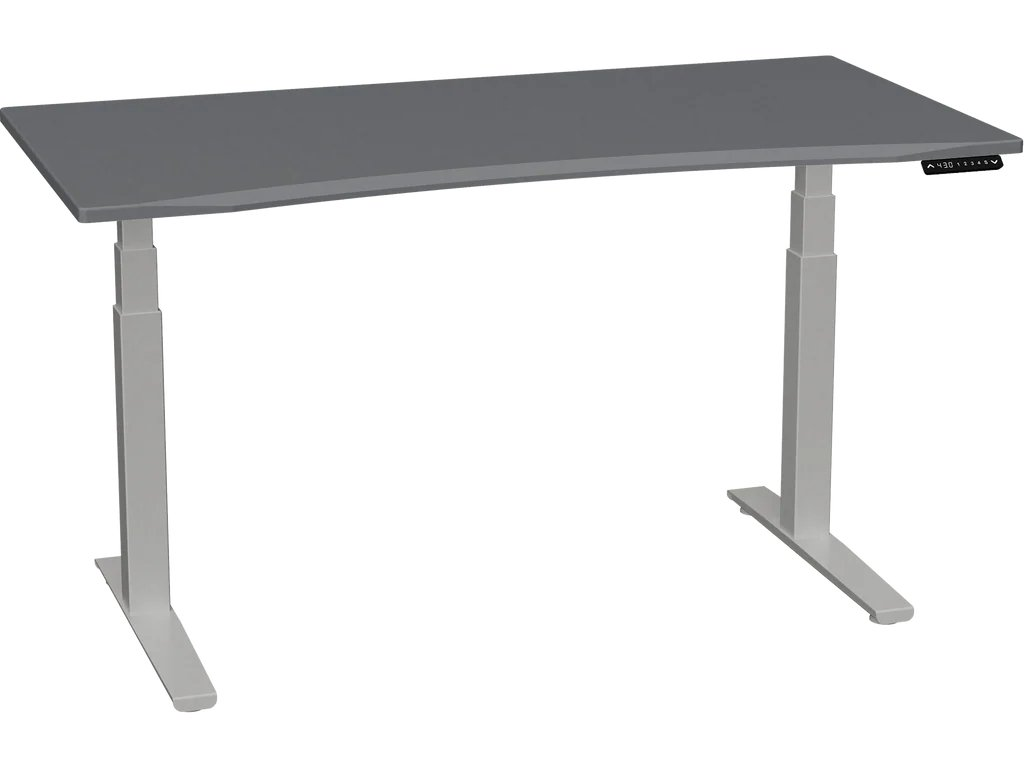 Smartmoves 60 In. Premium Desk And Adjustable Height Base