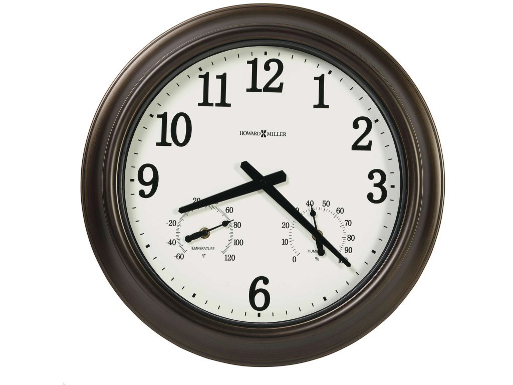 Bayshore Outdoor Wall Clock