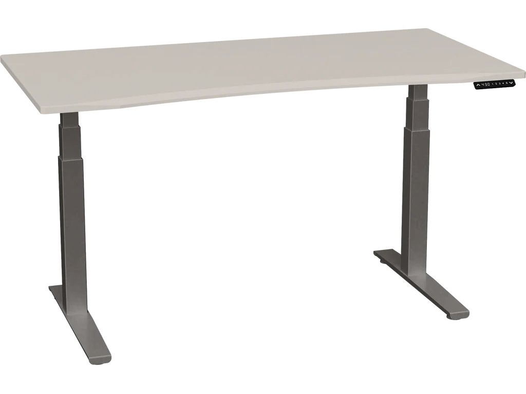 Smartmoves 60 In. Desk And Adjustable Height Base