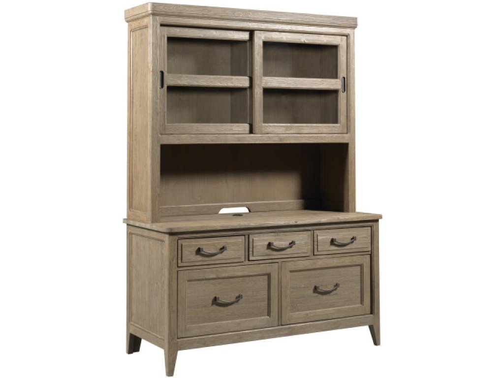 Barlow Office Credenza/Hutch Complete