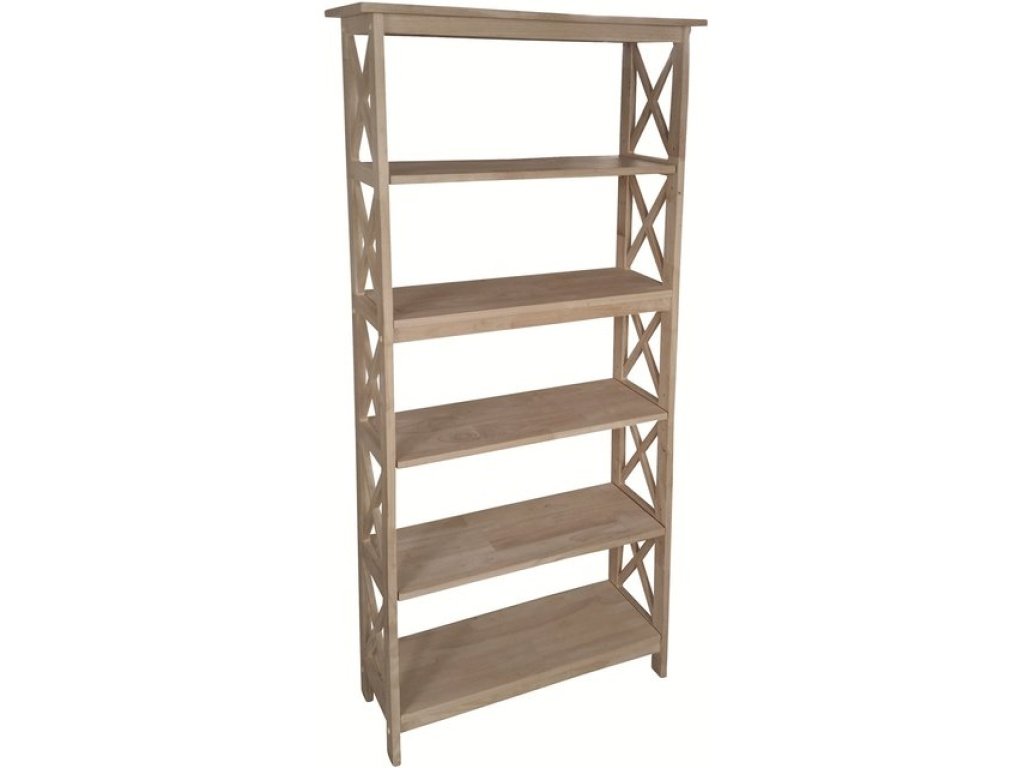 72'' X -Sided Bookcase