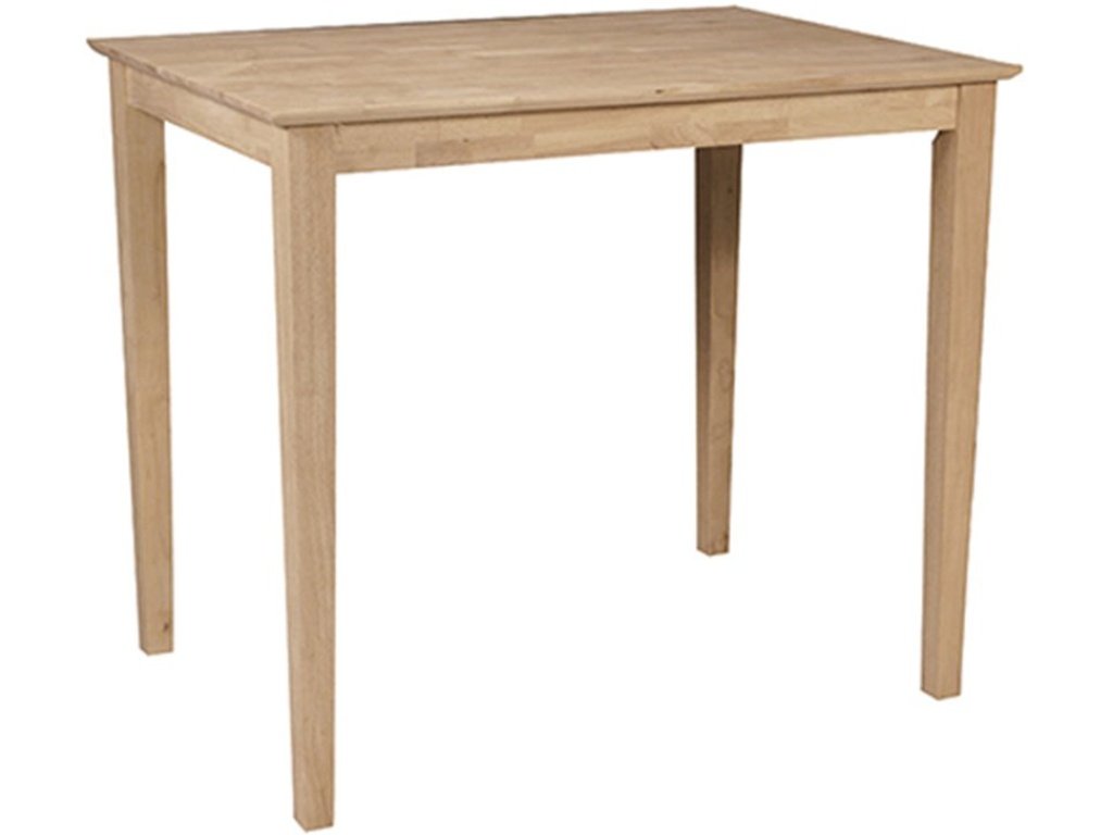 Rectangle Table Top w/ 36" Shaker Legs