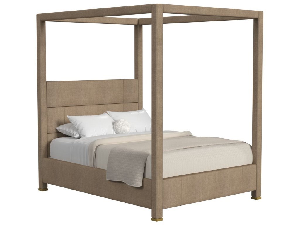 Hibernate Canopy Bed, Queen - Lush Tawny , 2 Cartons