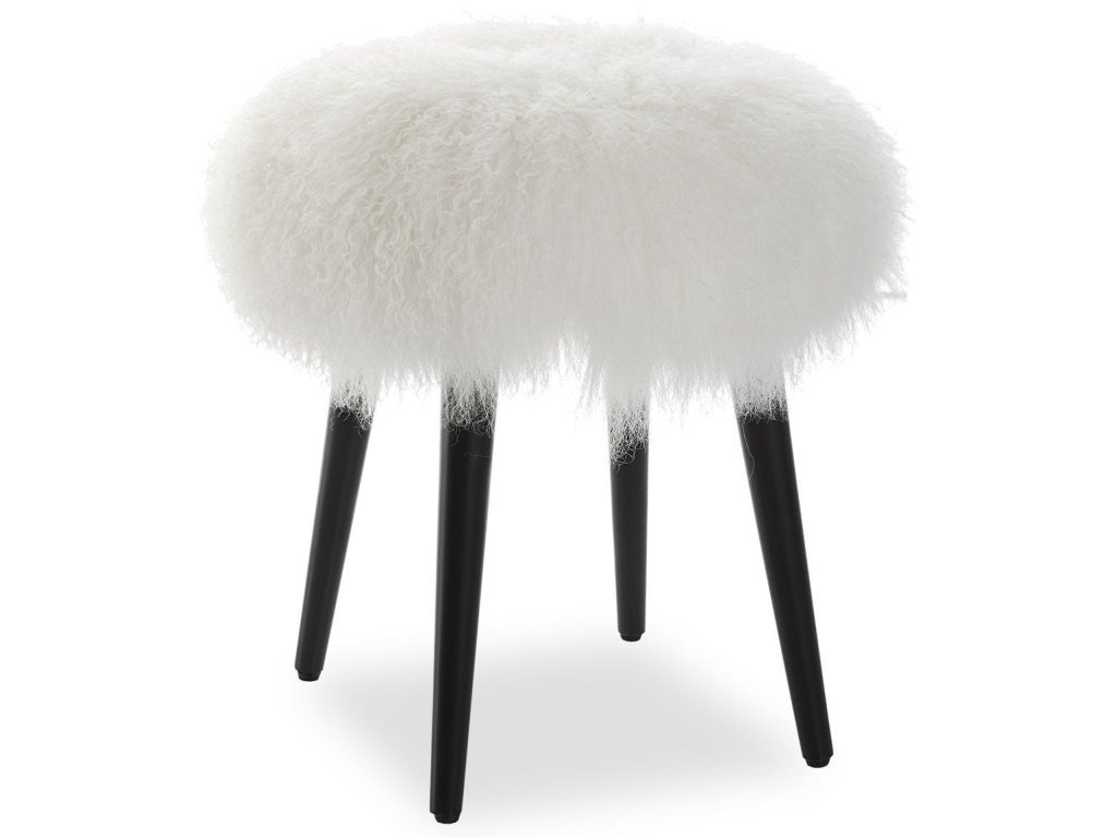 Wooly Accent Stool