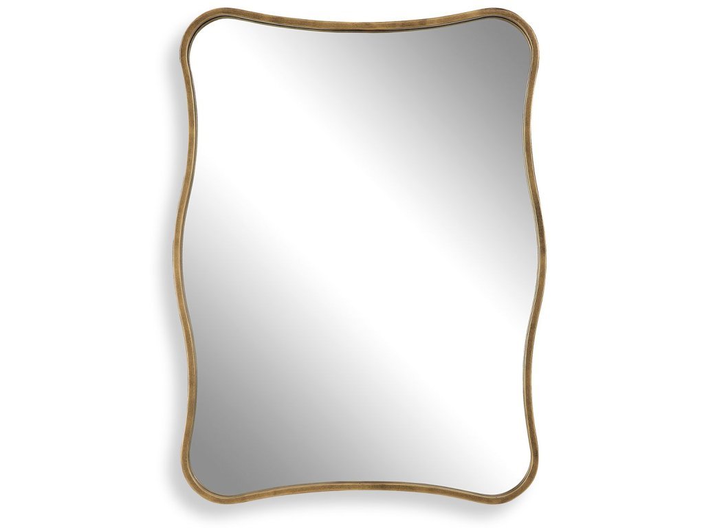 Pavia Vanity Mirror, Gold