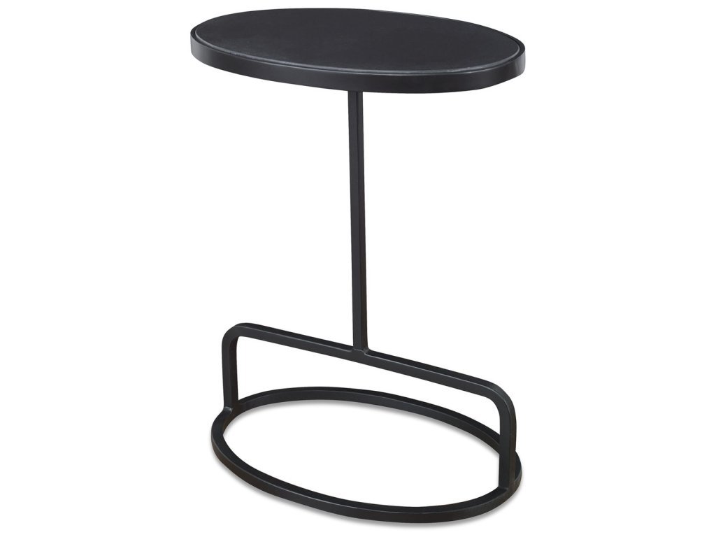 Jessenia Accent Table, Black
